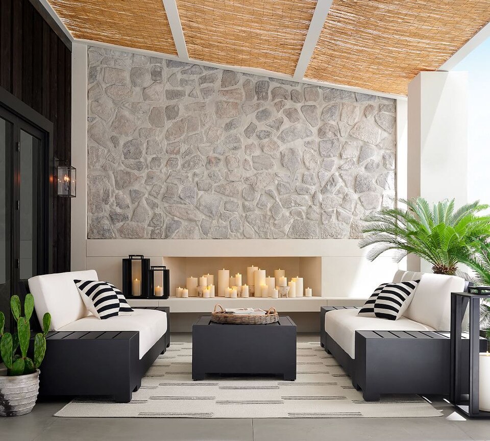 Torryn Indoor/Outdoor Rug Pottery Barn Australia